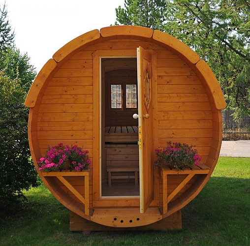 Barrel habitation © Camping de la Catinière