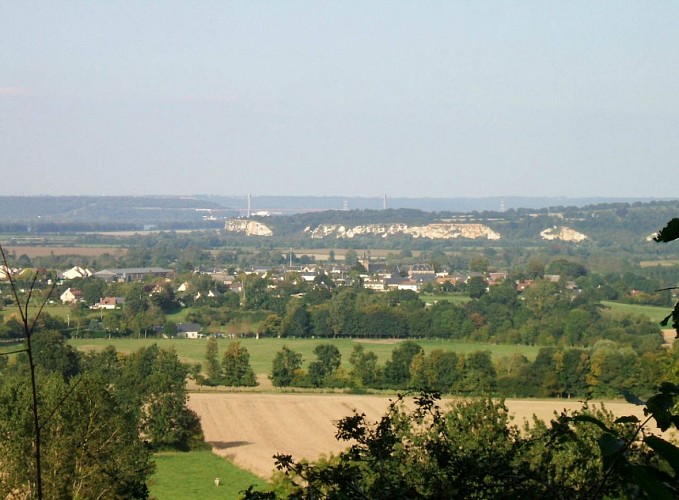 Panorama depuis le camping_Camping Les Bruyères_Conteville (1)