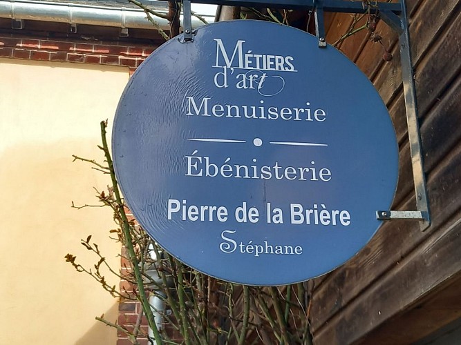 Enseigne - le Bois en Folie - Beuvron-en-Auge