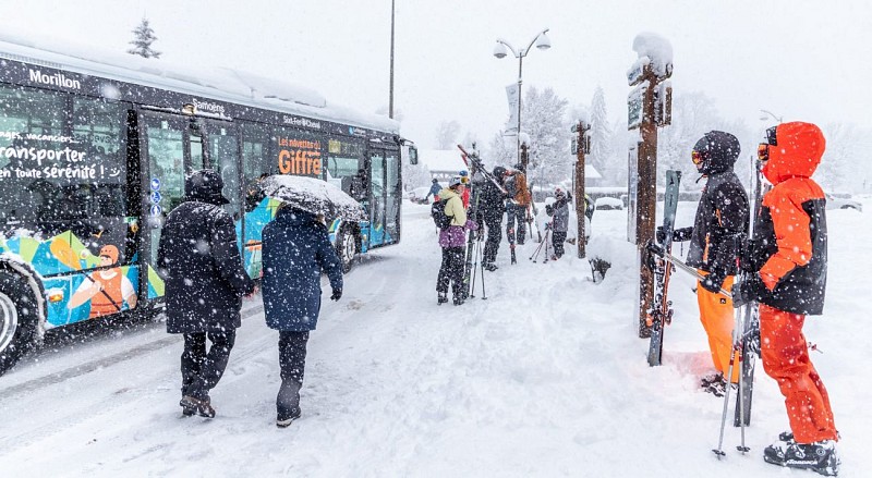 Parada SKIBUS : Grand Massif Express