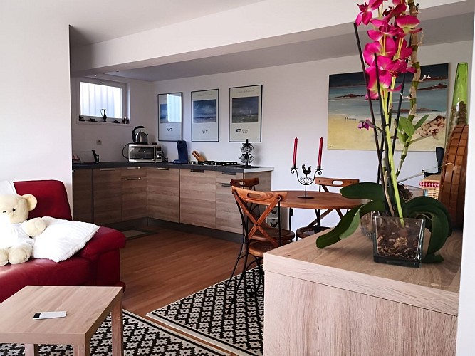 Gîte de la forêt avec coin cuisine