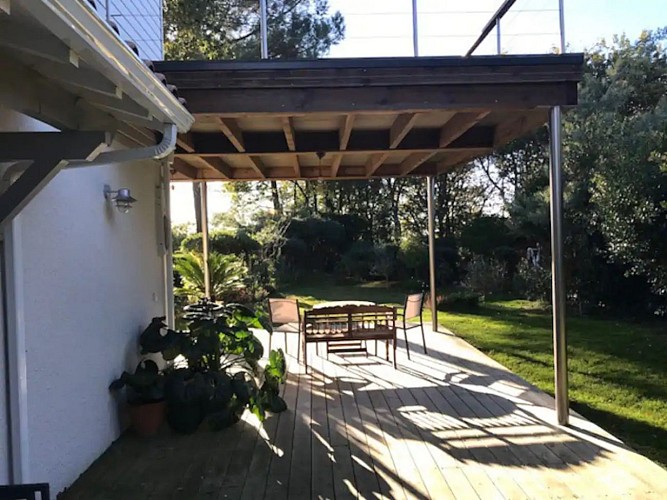 VILLA DE LA DUNE - terrasse
