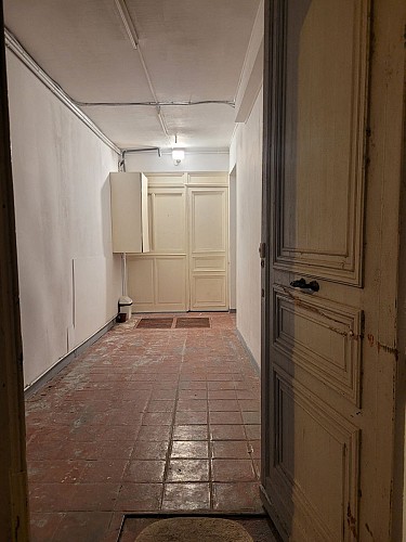 Porche d'entrée, pour déposer vos vélos en toute sécurité