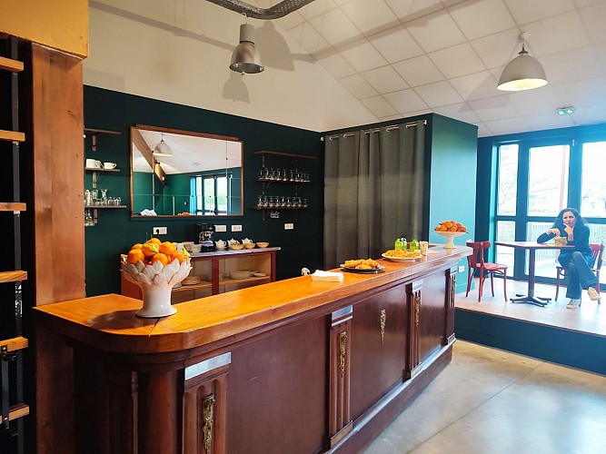 restaurant la bamboche - le comptoir