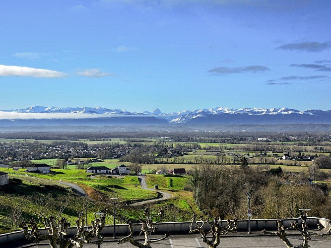 Serres-Castet table orientation du belvédère 