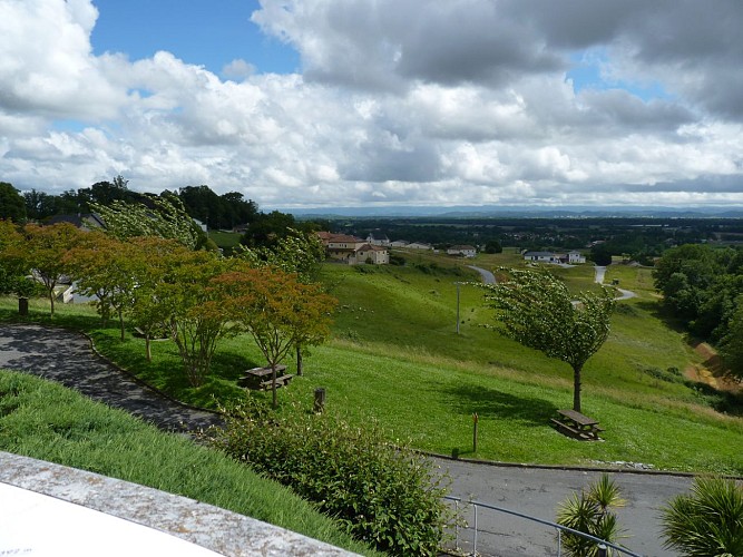 Serres-Castet table orientation du belvédère 