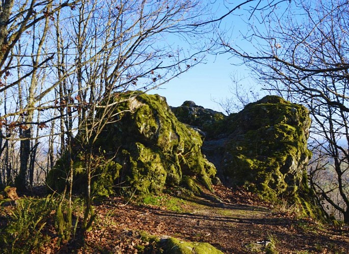 Point de vue - La Pierre Folle - Bussière-Galant