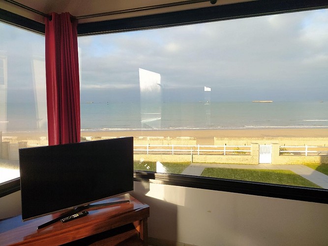 Gites en Nomandie - L'Arromanches salon