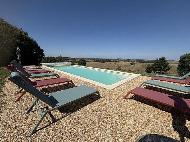 Piscine Villa Leynie