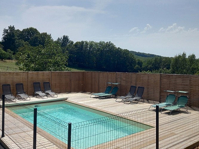 roulottes josephine - piscine