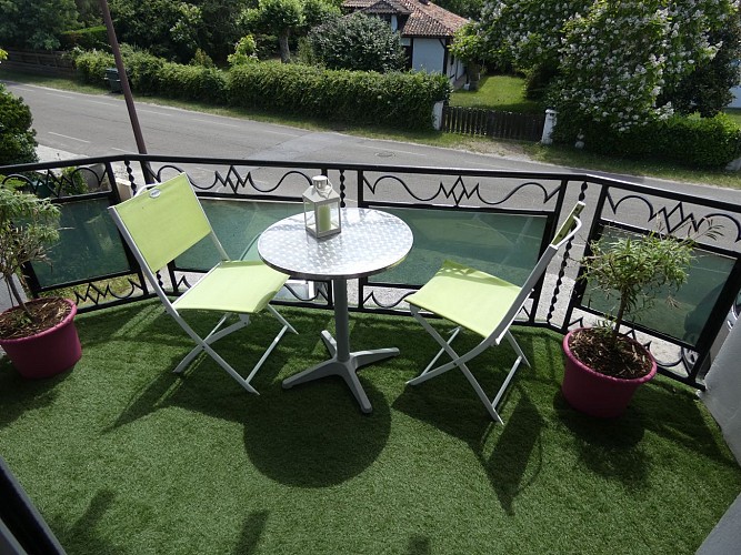 Balvon du Gîte Au Soleil des Landes 20659 à Léon