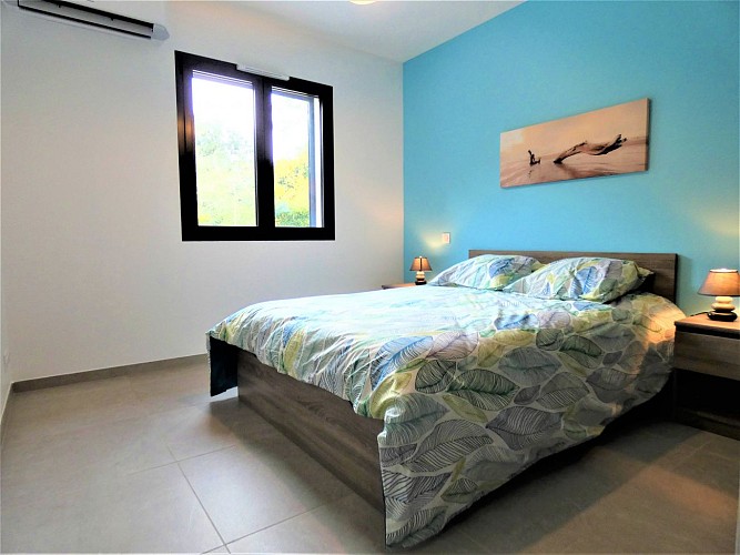 Chambre 2 du gîte Mimosas à Moliets avec Gîtes de France Landes