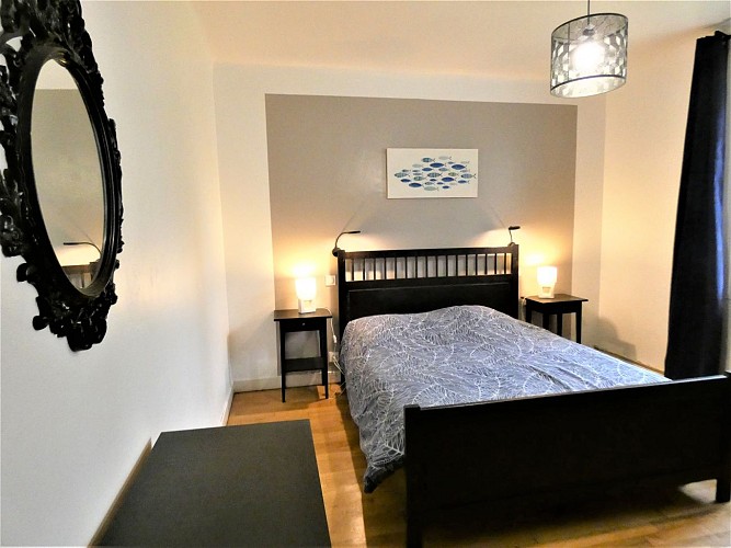 Chambre 2 de la Villa Magdalena à St André de Seignanx Gîtes de France Landes