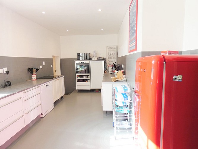 Cuisine de la Villa Magdalena à St André de Seignanx Gîtes de France Landes