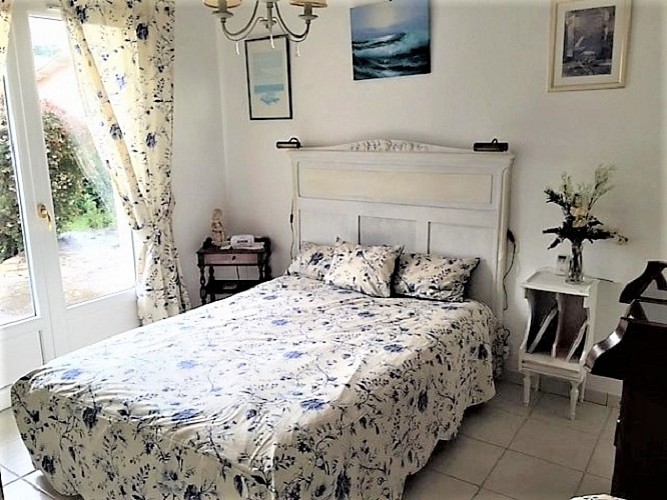 chambre de La maison de Narrose à Narrosse avec Gîtes de France