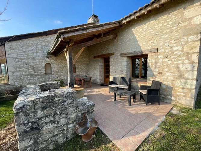 Les 4 Bastides (Ste Eutrope de Born) - L'étable