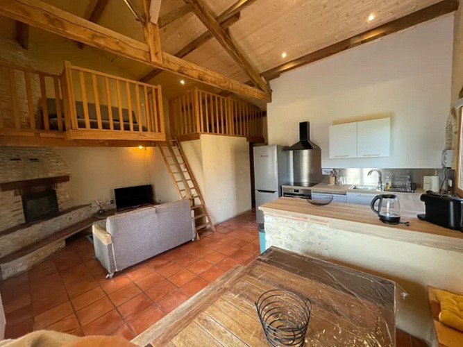 Les 4 Bastides (Ste Eutrope de Born) - L'étable (8)