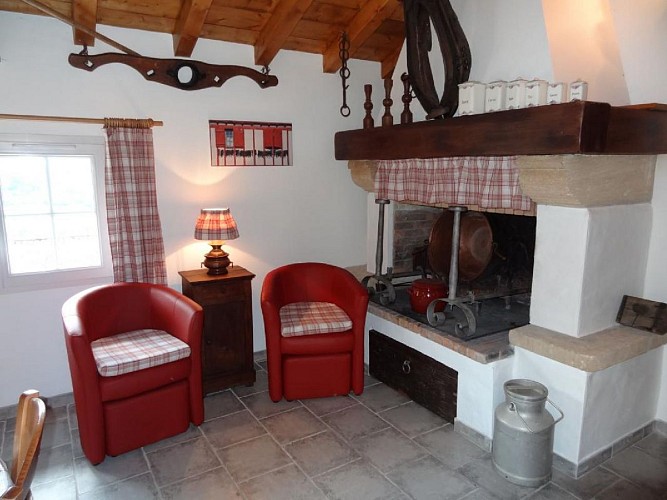 Maison St Venant coin salon - St Etienne de Baigorry
