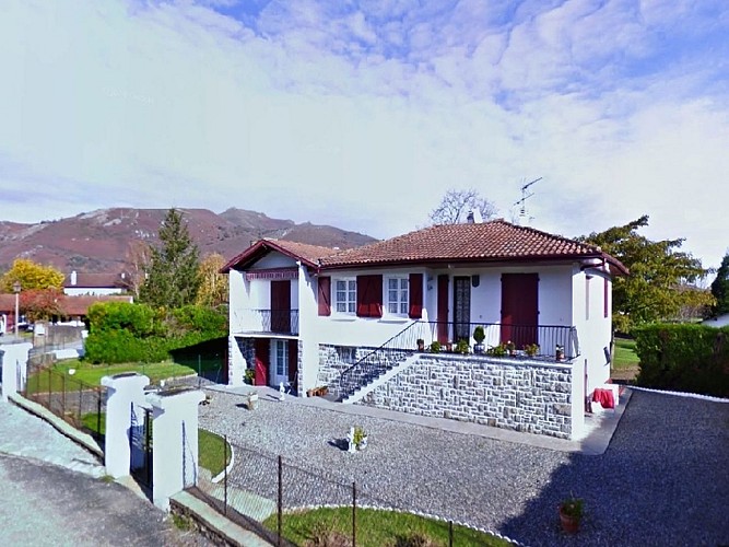 Location Etchegaray - Vue maison - St Martin Arrossa