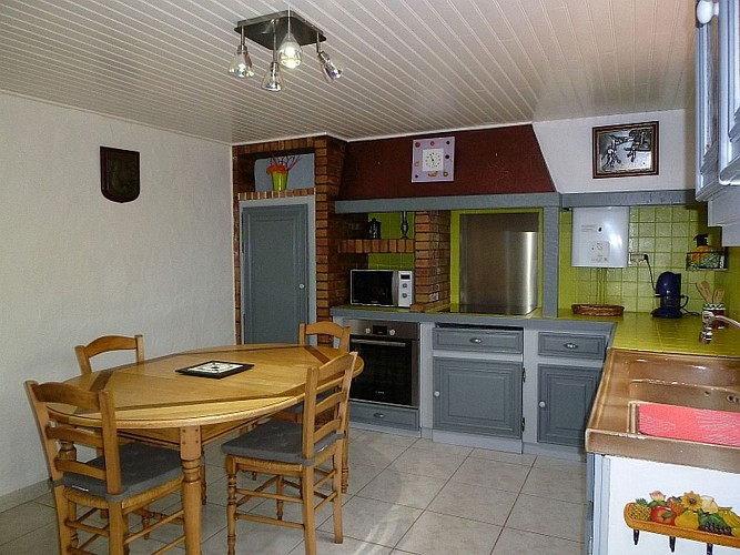 Location Etchegaray - Vue cuisine - St Martin Arrossa