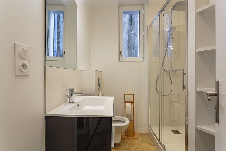 appartement gascogne salle d'eau