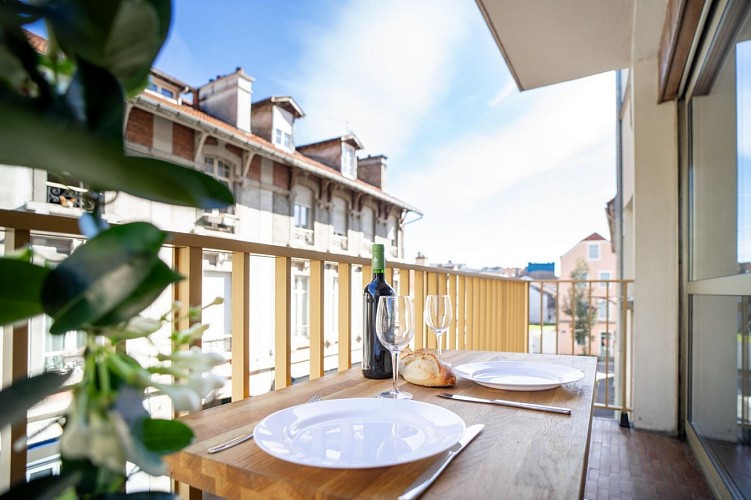 Meublé Herran - Pau - balcon