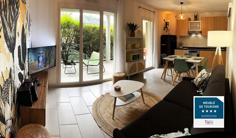 Meublé Pungier - Jurançon - salon