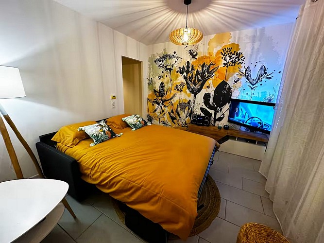 Meublé Pungier - Jurançon - chambre