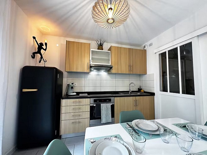 Meublé Pungier - Jurançon - cuisine