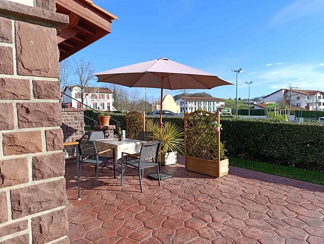 Hiribarren - Terrasse