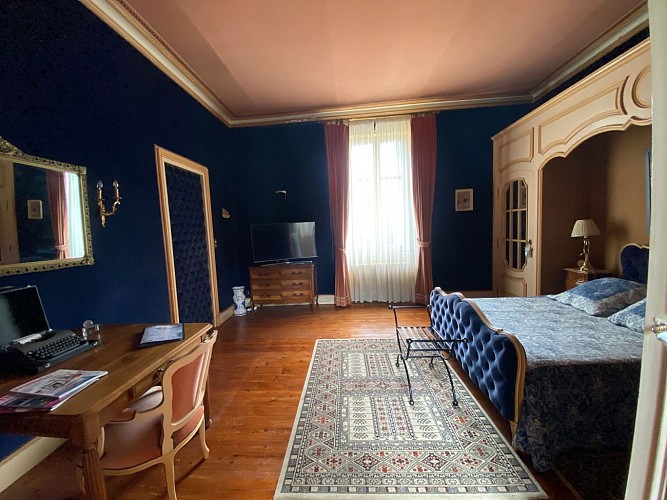 Chambre Myosotis du Château Saint Marie