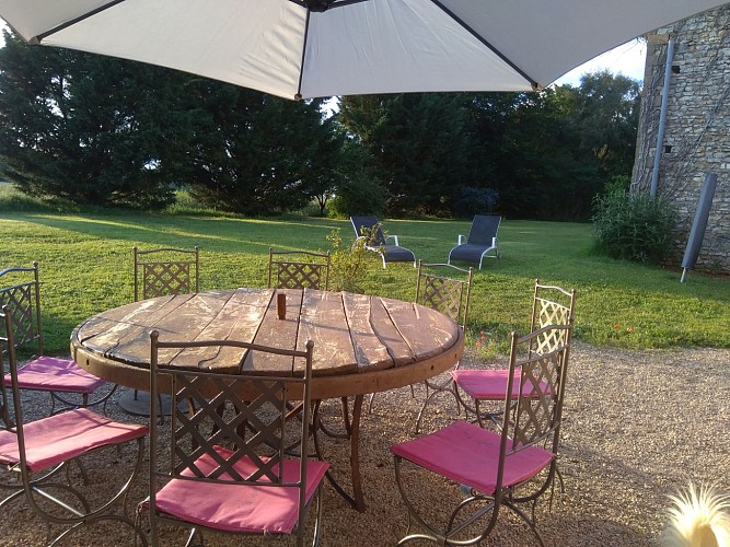 Terrace et Jardin de la Ferme