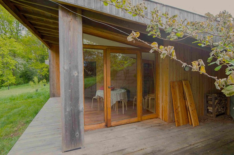 La cabana rosa - Hébergement insolite Haute-Vienne