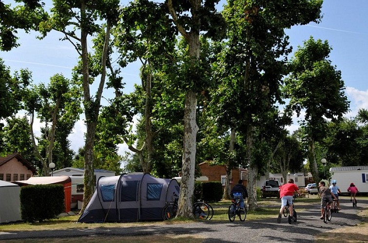 Camping Les Abberts - nature - famille - Arès ©Les abberts -