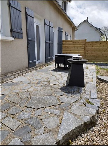 Le gîte d'Amélie - Terrasse - Celon