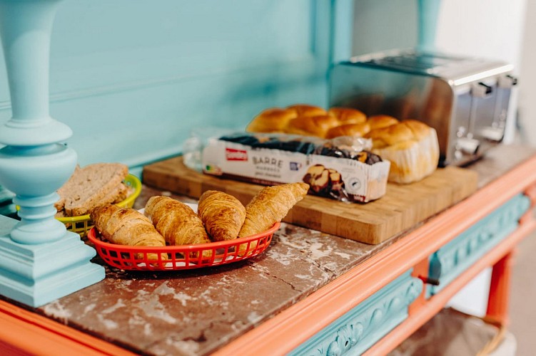 Hostel Demain C'est Loin Petit Déjeuner