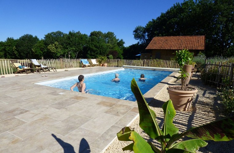 Piscine d'eau salée partagée