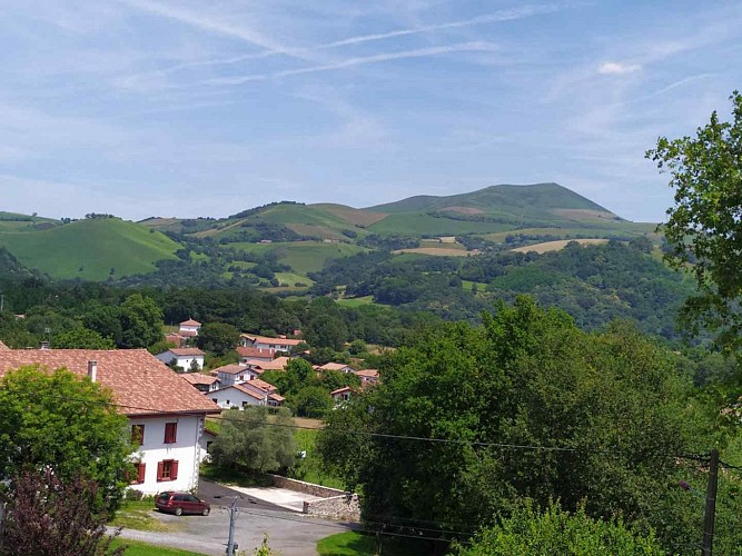 Penaud - vue montagne