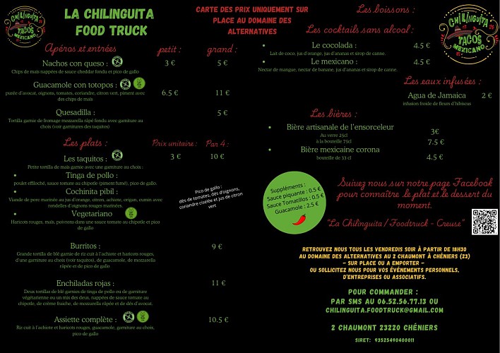 carte sur place en A4 - 1