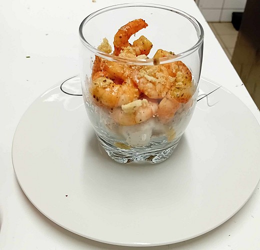 Verrine Crevettes