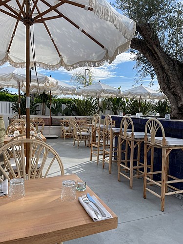 Le Jardin de la Paillote Bleue