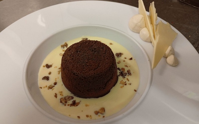 Mendililia tapas - dessert - fondant au chocolat