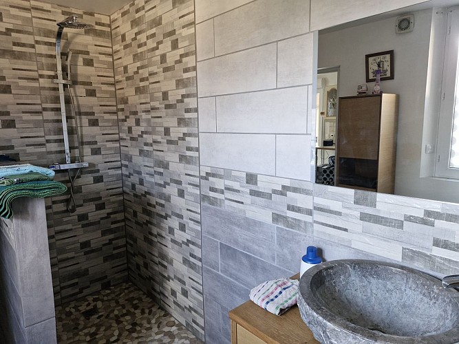 Salle de bain Douche La Charmille