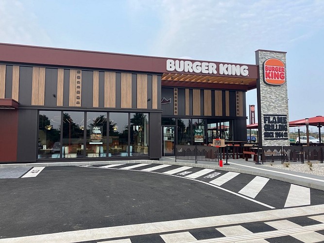 Restaurant Burger King restauration rapide Thouars Thouarsais Deux Sevres
