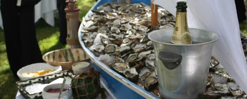 Buffet banc d'huitres