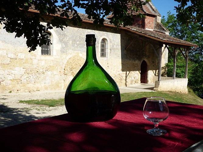 La Tour et la Chapelle de Lamothe