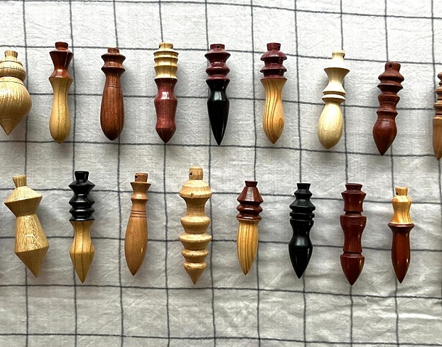 Pendules lestés - Songes d'ébène