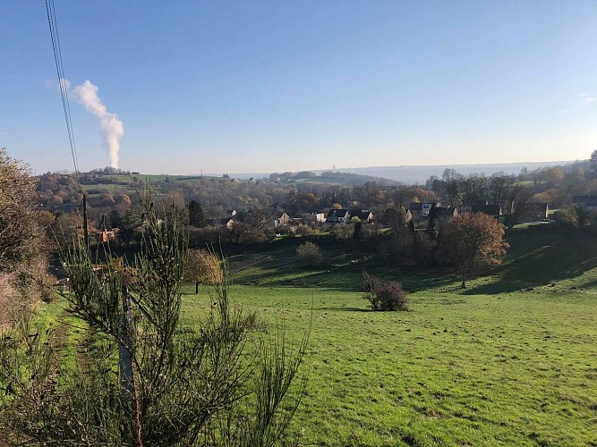 La ferme des Vingt-Deux et son panorama