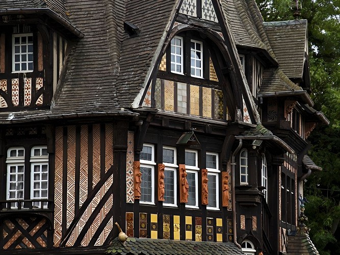 La Poterie du Mesnil de Bavent, façade