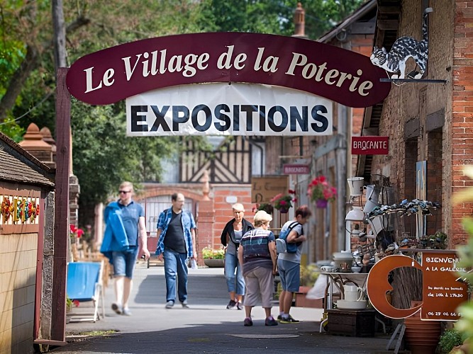 Le village de la poterie